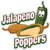 Signmission Jalapeno Poppers Decal Concession Stand Food Truck Sticker, 8" x 4.5", D-DC-8 Jalapeno Poppers19 D-DC-8 Jalapeno Poppers19